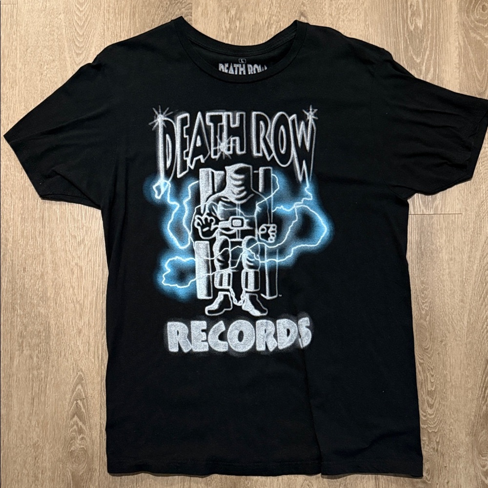 Death Row Records T-Shirt (Large, Men’s)